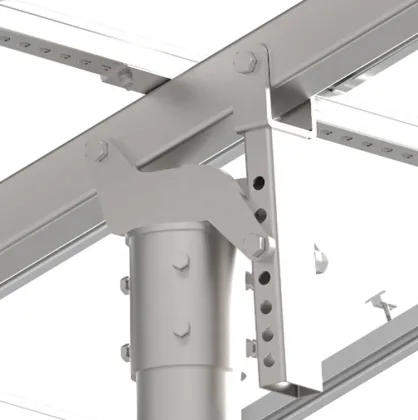 Ground Mounting Stand Structure for Solar Panel Pole Mount PV