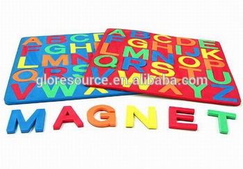 magnetic EVA letters for kids education DIY toys