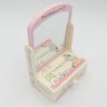 Mini toilette in plastica con cassetto