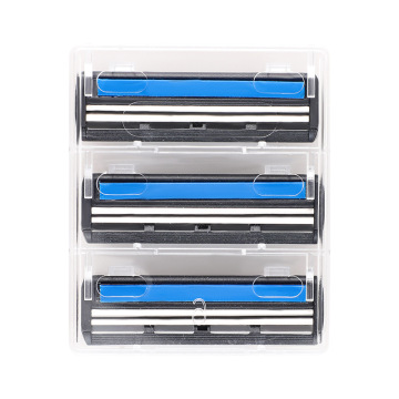 Eco-Friendly Comfortable Twin Stainless Steel Blade Disposable Face Razor for Men