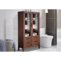 Solid Wood Wall Hanging Bathroom Storage Cabinets