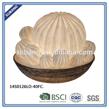 Sandstone hot sale cactus with certificate outdoor lamp for garden decoration