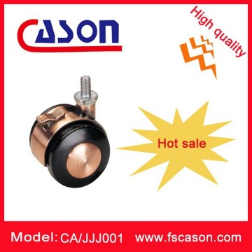 high quality brass furniture screw chair caster