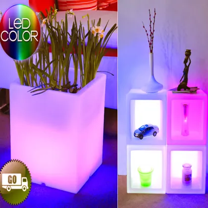 Multifunctional Electric LED Light Flowerpot