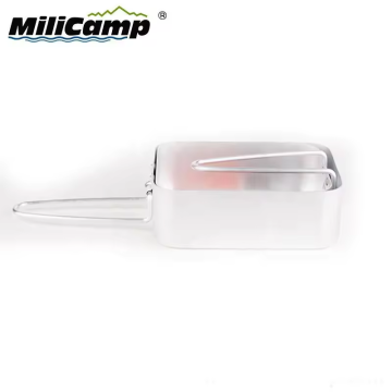 Aluminium Camping Outdoor Canteen Mess Tin Picnic Box Steel Lunch Box" 

However, to make it more concise and SEO-friendly, you might consider:

"Aluminium Camping Mess Tin - Picnic Box Lunch Container