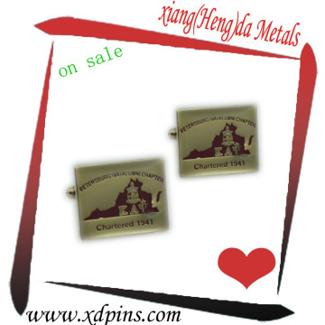 custom promotion metal cufflink 