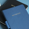 A5 دفتر Notebook Travel Leather Printing مع حامل القلم