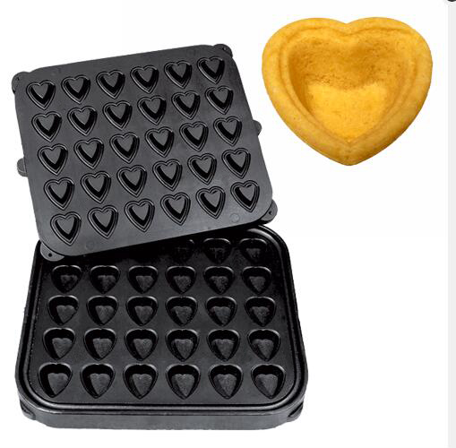 waffle machines egg tartlet machine heart shape shell machine