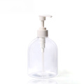 500ml PET-Plastik-Lotion-Pumpflasche durchsichtige Flasche