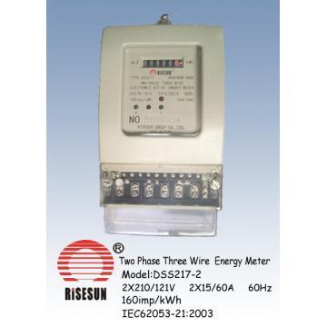 Two  Phase Three Wire Energy Meter