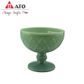 Ato Green Colored Retro Water Glass Cup