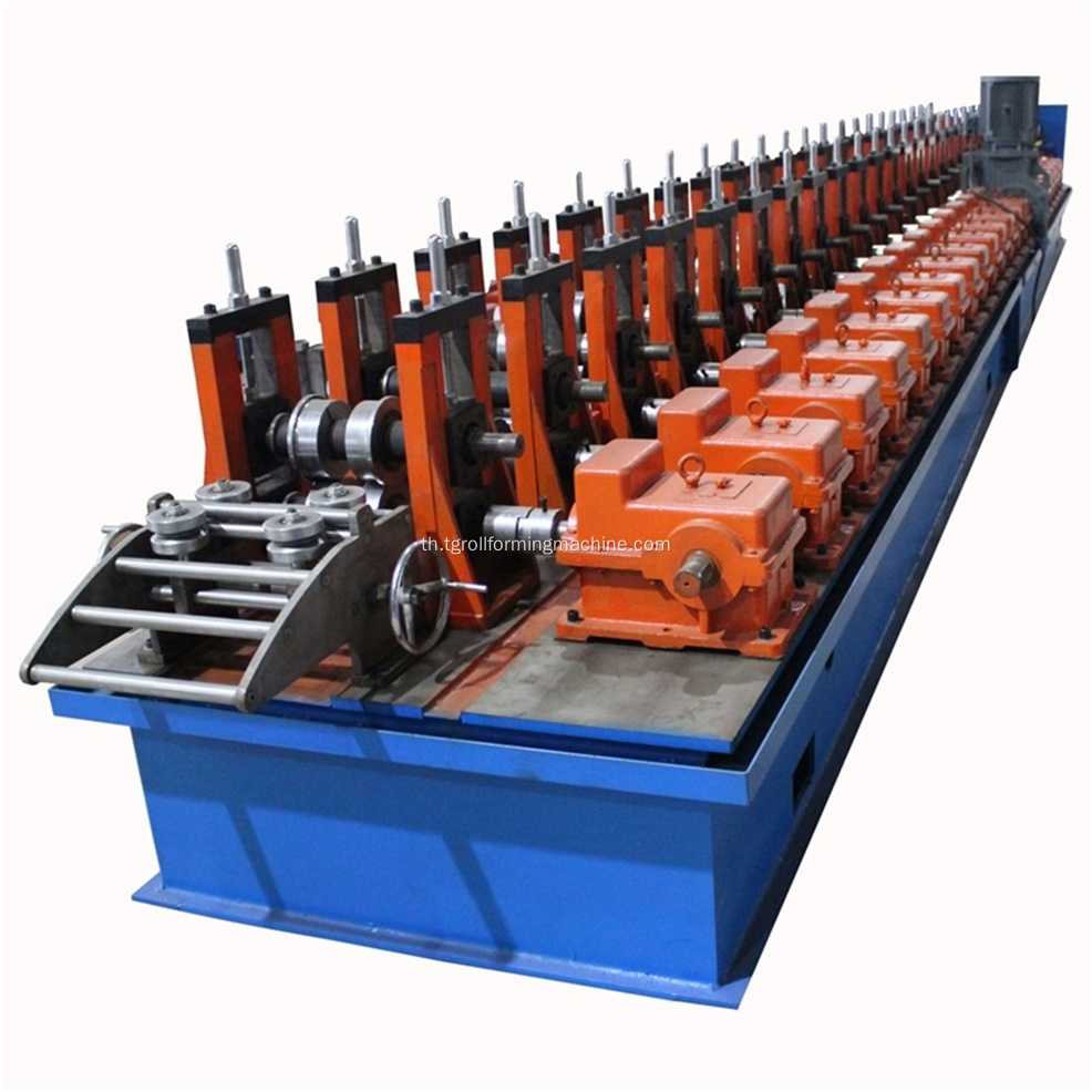 ชั้นวางของ Storage Pallet Rack Upright Roll Forming Machine