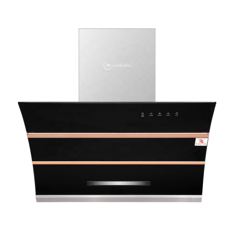 900MM Two Motors Heater Auto Clean  Gesture Control Kitchen Exhaust Range Hood Kitchen Chimney Exhaust Hood