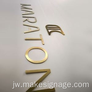 Plating Surat Logam Laser nglereni