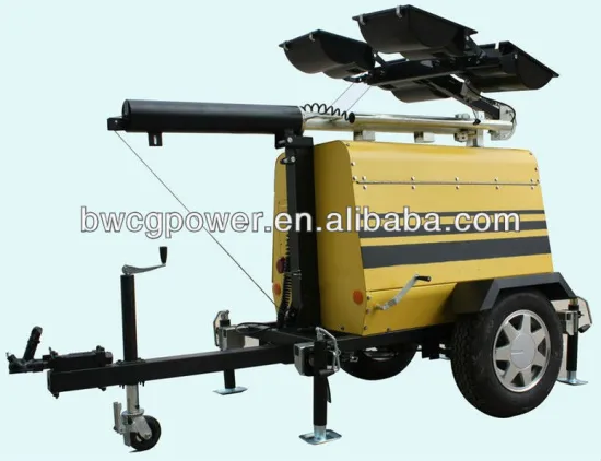 Emergency Used! 6500W Mobile Light Tower