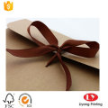 Bulk Custom Kraft Paper Envelope with Ribbon