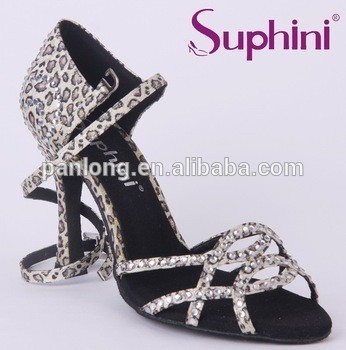 good resilience and comfortable ladies latin salsa dance shoes
