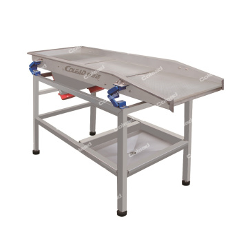 Vibration Drain Conveyor for vegetable processing