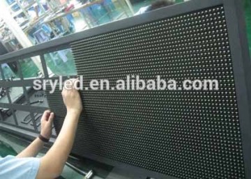 Sry P6 LED extérieur avant Open Car Advertising Screen Structures Outdoor Advertising Structures