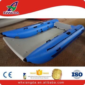 Drifting pvc high speed 4 person inflatable boat