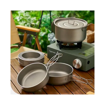 Pure Titanium Outdoor Cookware Set