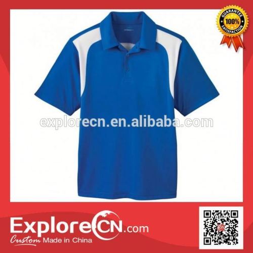 OEM China color combination polo t shirt with embroider                
                                    Quality Assured