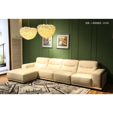 White Leather Sponge sofa