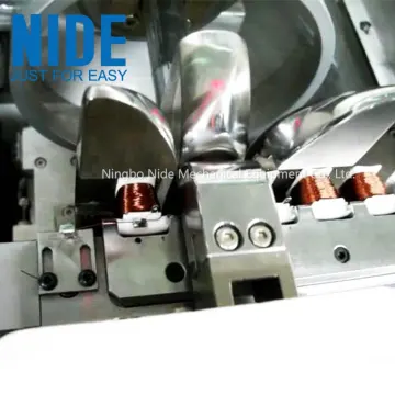 Automatic straight linear inner stator winding machines