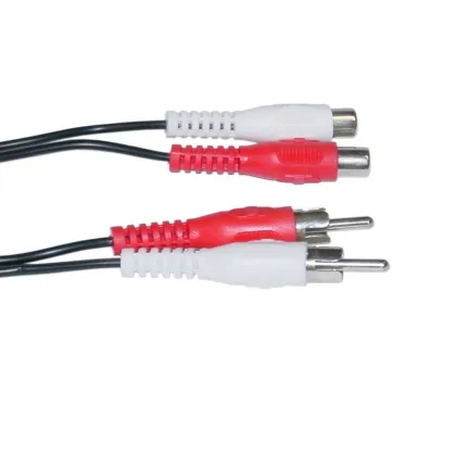 Audio Cable Jack to 2RCA Audio Cable