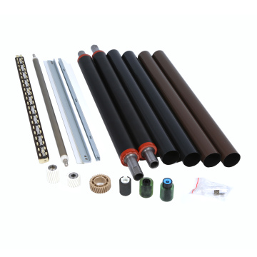 RICOH MPC4503 Onderhouds- en reinigingsbenodigdheden: drukroller, fixeerolie, toepassingskussen, trommelsmeer, staafvoedrollen, reinigingsblad, PCR Fuser Film Sleeve