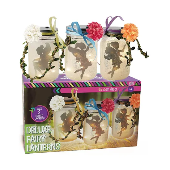 Hot Selling Fairy Lantern Craft Kit for Kids: Create Your Own LED Lighted Night Light