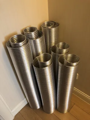 Hvac Systems Confirmed Semi-rigid Aluminum Air Duct