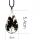 Arbre de vie pierre de naissance pendentif en argent sterling collier bijoux cristaux de guérison naturels collier de Quartz pour unisexe