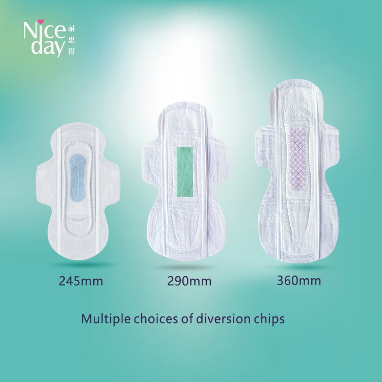 Leak guard pee period wings sanitary pad