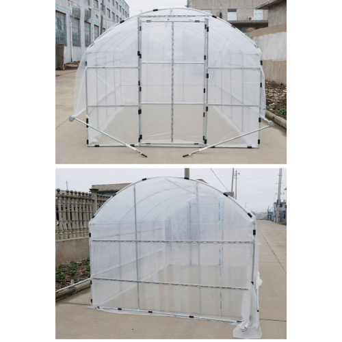 Tunnel PE Flim Greenhouse For Vegetables / Flower