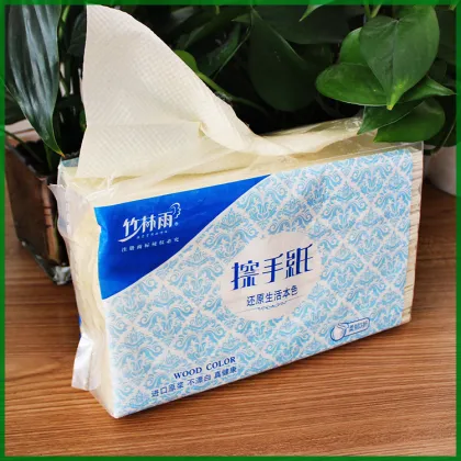 folded hand paper towel tissues