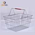 Wire Shopping Baskets Convenience store wire shopping basket Factory