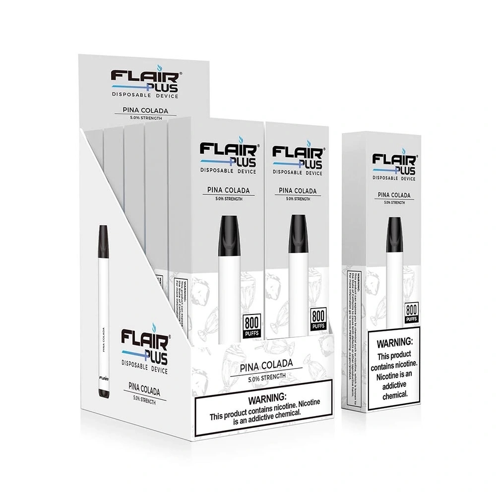 Электронная жидкая одноразовая ручка 800 Puffs Flair Plus Price