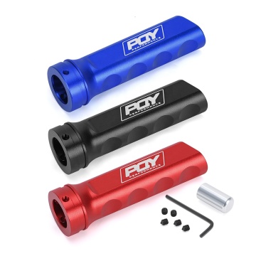 Universal Car Aluminum Handle Emergency Parking Hand Brake Cover Grip - Anti-slip Decoration PQY-HBC11