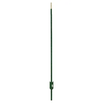 Bitumen painted green T-post for farm fencing