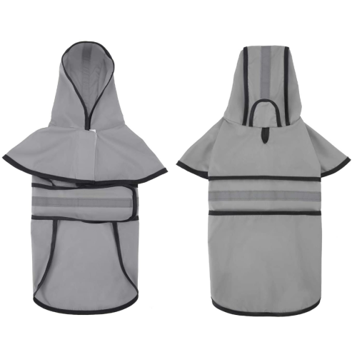 Hooded Pet Dog Raincoat