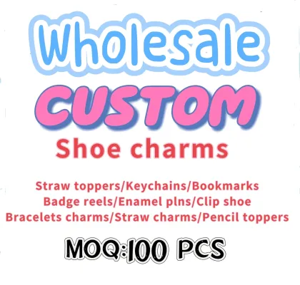 Factory Direct Wholesale: PVC Shoes with Harry Potter Series Charms