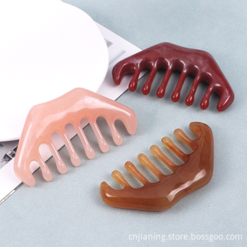 YINING Resin Massage Combs: Affordable Meridian and Scalp Massagers for Head and Body Relaxation