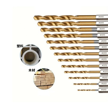 Acero de titanio de bit de perforación hexagonal de vástago 1.5-6.5 mm para perforar