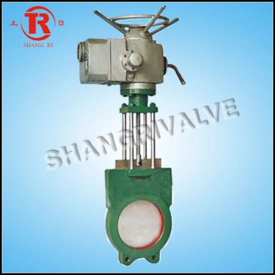 Electric Wafer Type Knife Gate Valve