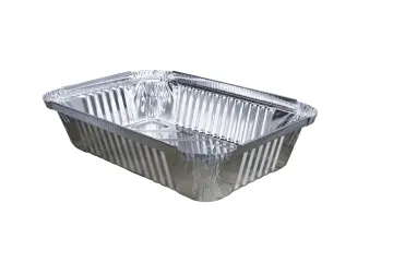 Aluminum Foil Container in Oven