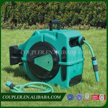 Auto retractable industrial air hose reels