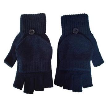 Warm Knitting Acrylic Gloves with Pocket (YZG28)