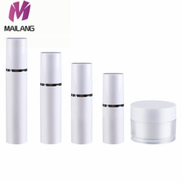 Ensemble de bouteilles de pompe de lotion cosmétique en plastique: 40 ml, 50 ml, 60 ml, 80 ml