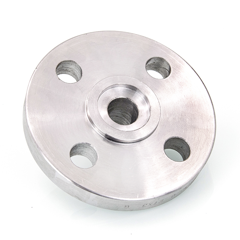 Tenon and groove neck flat welding flange